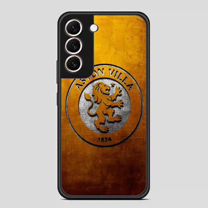 Aston Villa Gold Logo Samsung Galaxy S22 Case