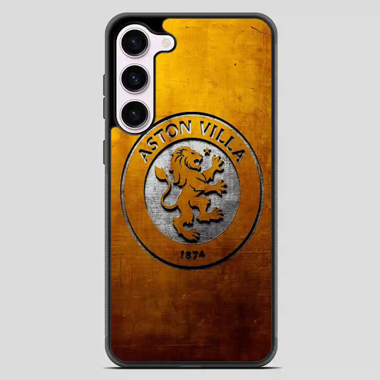 Aston Villa Gold Logo Samsung Galaxy S23 Case