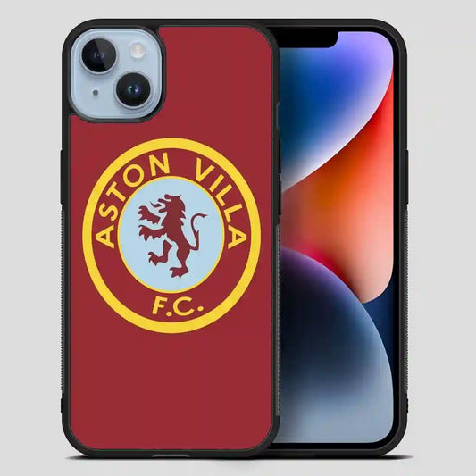 Aston Villa Logo Football Sport iPhone 14 Plus Case