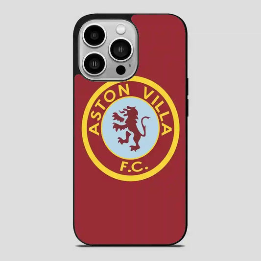 Aston Villa Logo Football Sport iPhone 14 Pro Case