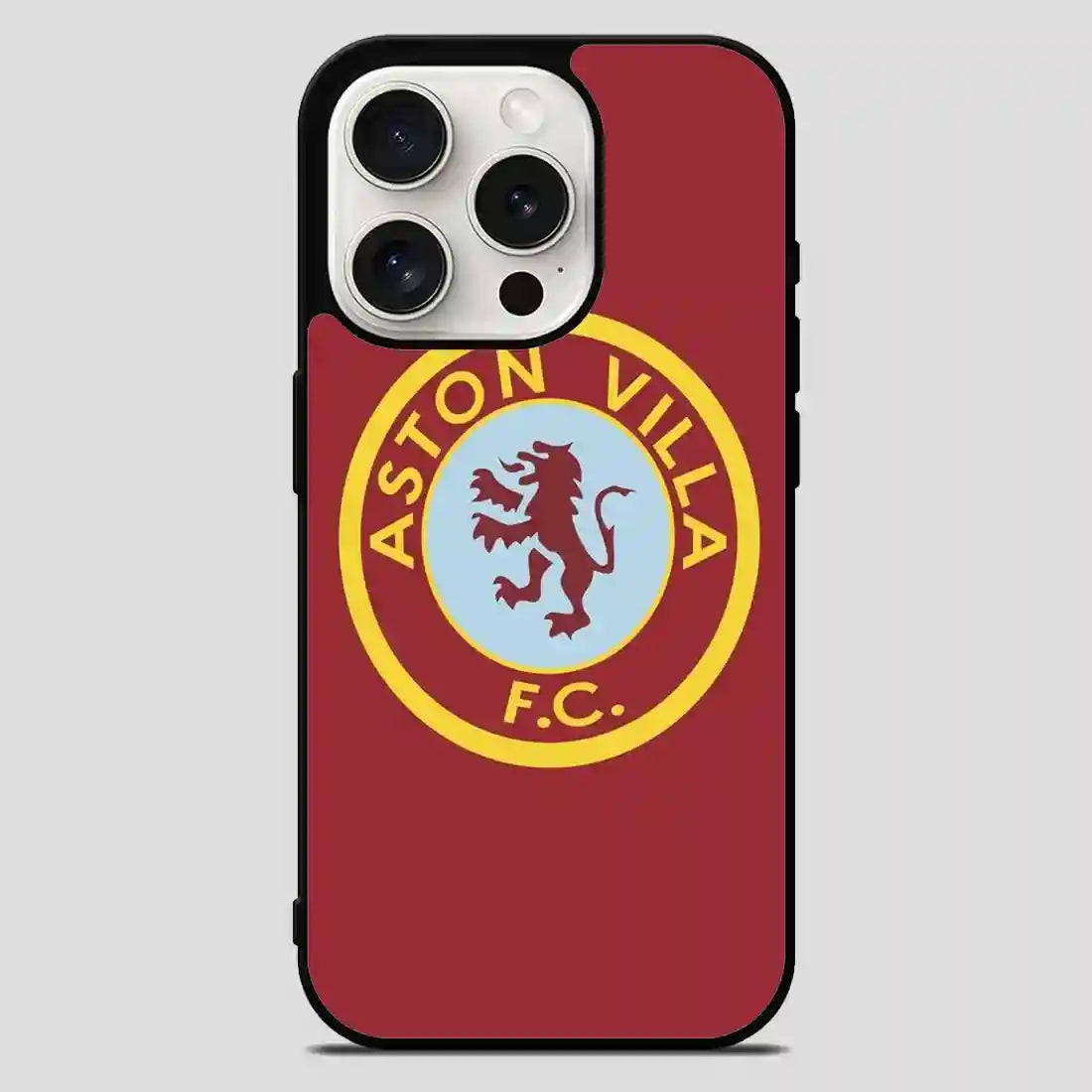 Aston Villa Logo Football Sport iPhone 15 Pro Max Case