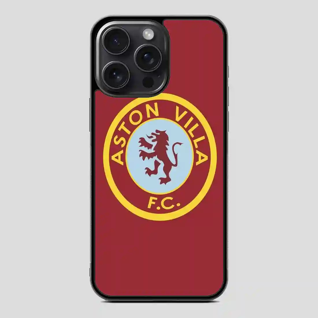 Aston Villa Logo Football Sport iPhone 15 Pro Case