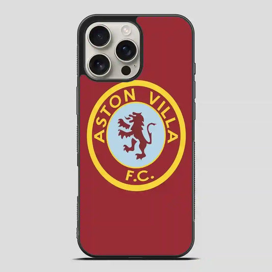 Aston Villa Logo Football Sport iPhone 16 Pro Max Case