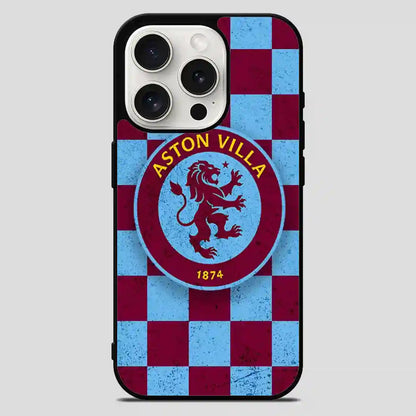 Aston Villa Logo iPhone 15 Pro Max Case