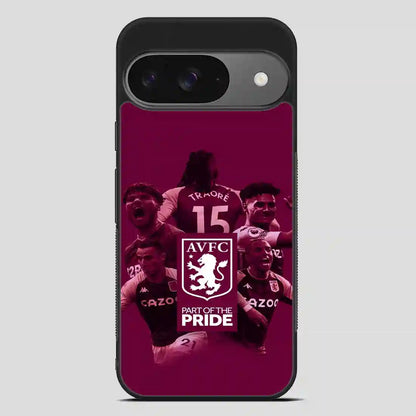 Aston Villa Player Google Pixel 9 Case