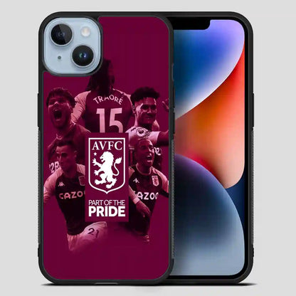 Aston Villa Player iPhone 14 Plus Case