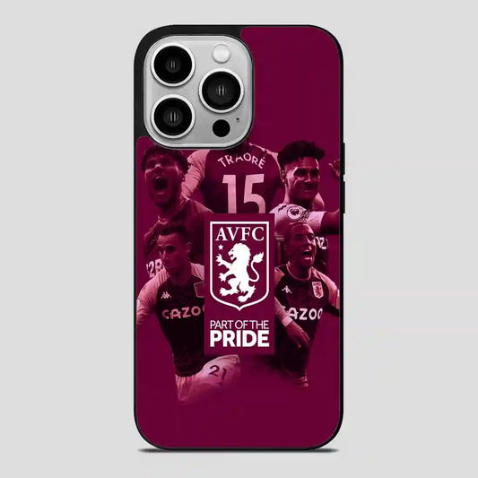 Aston Villa Player iPhone 14 Pro Case