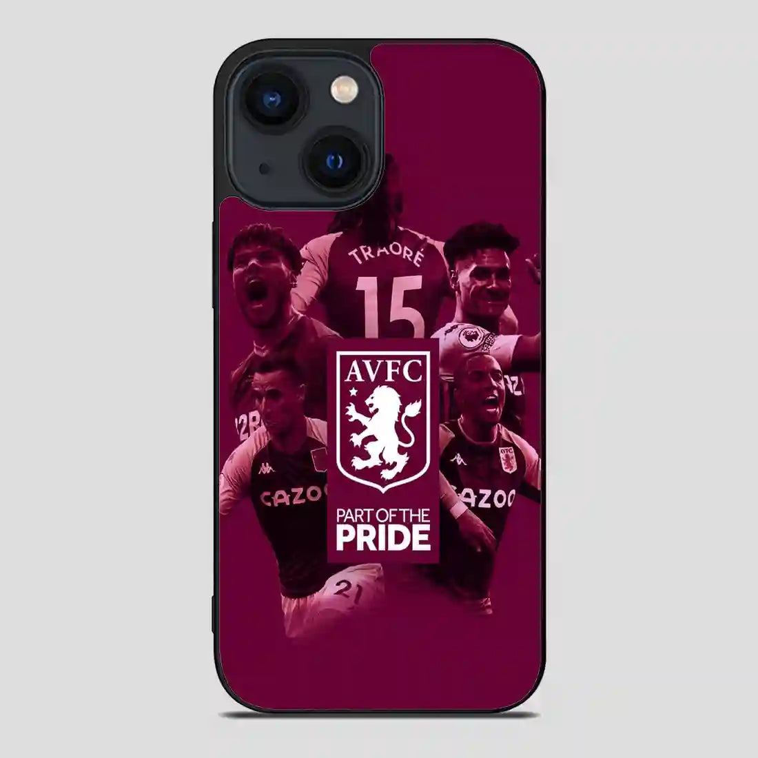 Aston Villa Player iPhone 14 Case