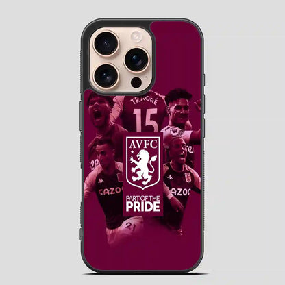 Aston Villa Player iPhone 16 Pro Case