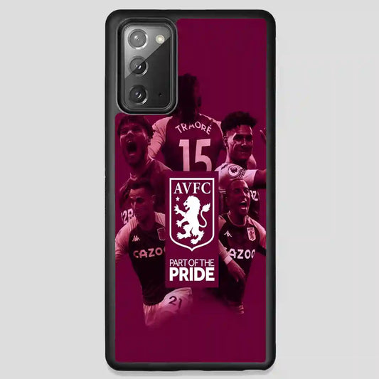 Aston Villa Player Samsung Galaxy Note 20 Case