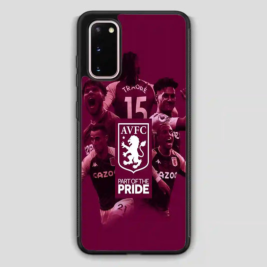 Aston Villa Player Samsung Galaxy S20 Case