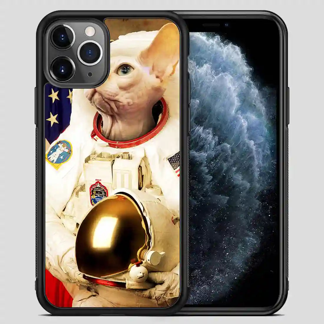 Astronaut Cat Retro iPhone 11 Pro Max Case