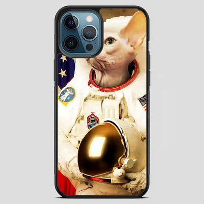 Astronaut Cat Retro iPhone 12 Pro Max Case