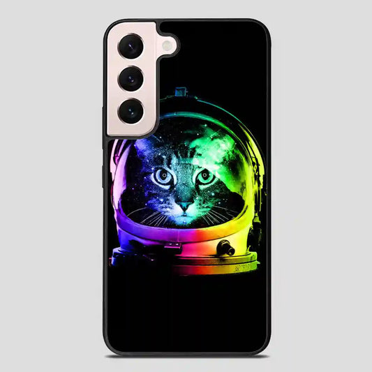 Astronaut Cat Samsung Galaxy S22 FE Case