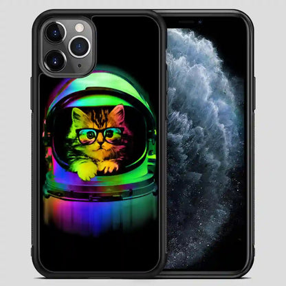 Astronaut Cat Vintage iPhone 11 Pro Max Case