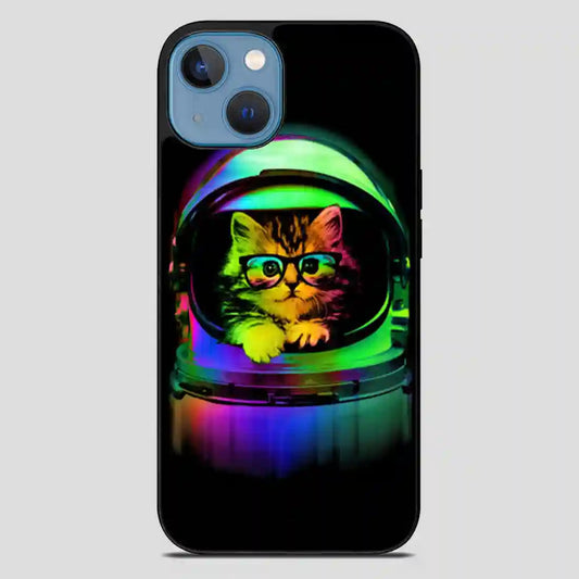 Astronaut Cat Vintage iPhone 13 Case