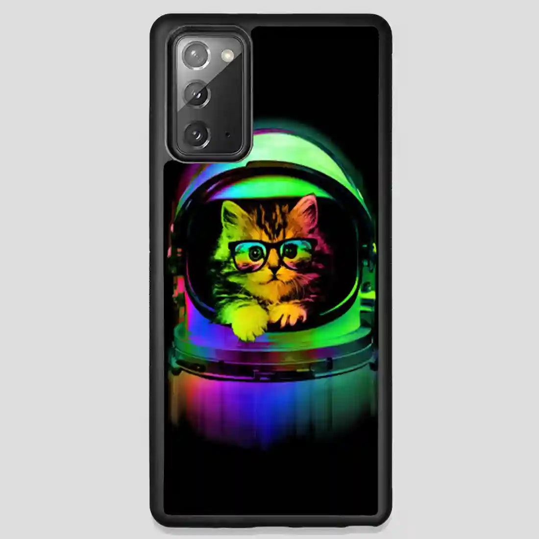 Astronaut Cat Vintage Samsung Galaxy Note 20 Case