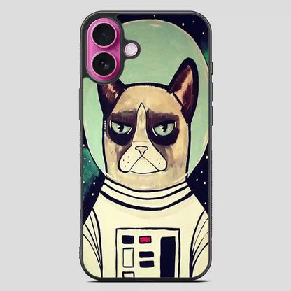 Astronaut Dog iPhone 16 Plus Case