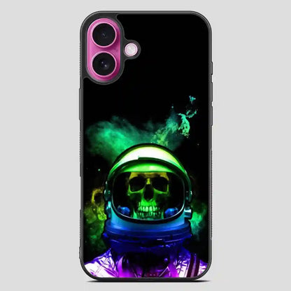 Astronaut Skull iPhone 16 Plus Case