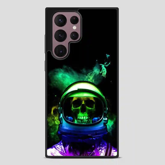 Astronaut Skull Samsung Galaxy S22 Ultra Case