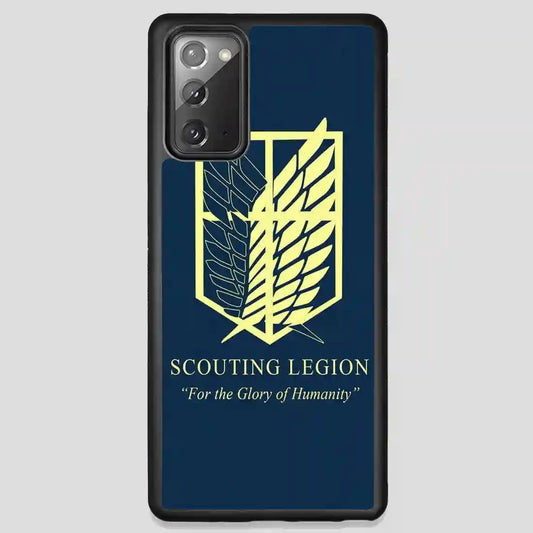 Attack On Titan Samsung Galaxy Note 20 Case