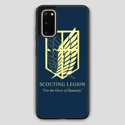 Attack On Titan Samsung Galaxy S20 Case