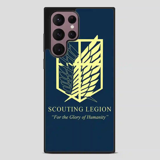 Attack On Titan Samsung Galaxy S22 Ultra Case