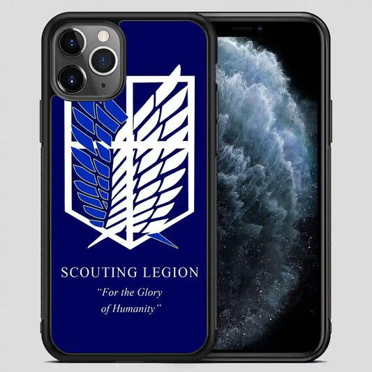 Attack On Titan Scouting Legion iPhone 11 Pro Max Case