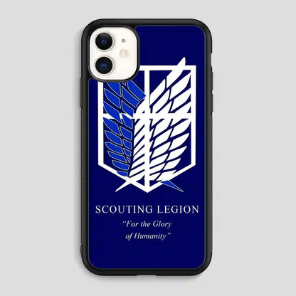 Attack On Titan Scouting Legion iPhone 11 Case