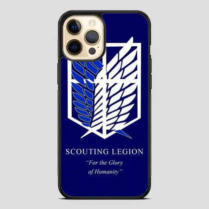 Attack On Titan Scouting Legion iPhone 12 Pro Case