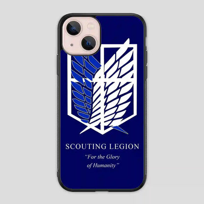 Attack On Titan Scouting Legion iPhone 13 Mini Case