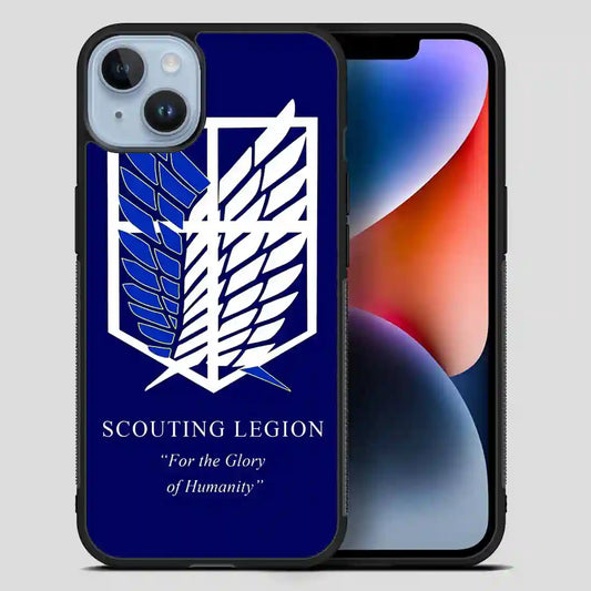 Attack On Titan Scouting Legion iPhone 14 Plus Case