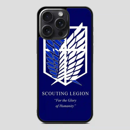 Attack On Titan Scouting Legion iPhone 15 Pro Case