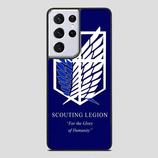 Attack On Titan Scouting Legion Samsung Galaxy S21 Ultra Case