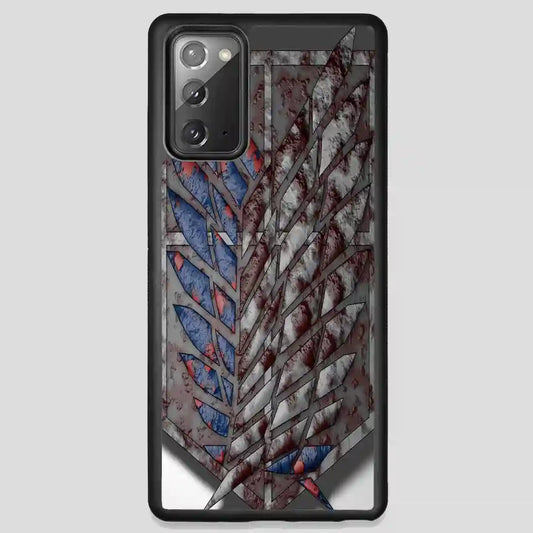 Attack On Titan Shingeki Samsung Galaxy Note 20 Case