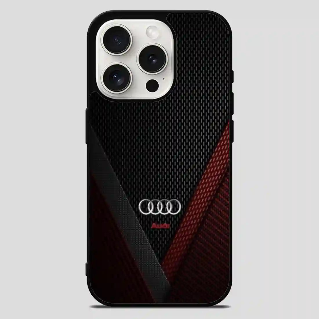 Aud Car Logo iPhone 15 Pro Max Case