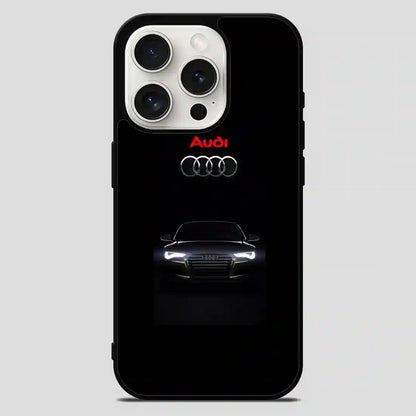 Audi Car Logo iPhone 15 Pro Max Case