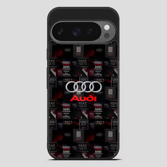 Audi Logo Collage Google Pixel 9 Pro Case