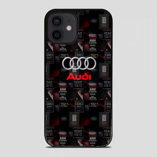 Audi Logo Collage iPhone 12 Mini Case