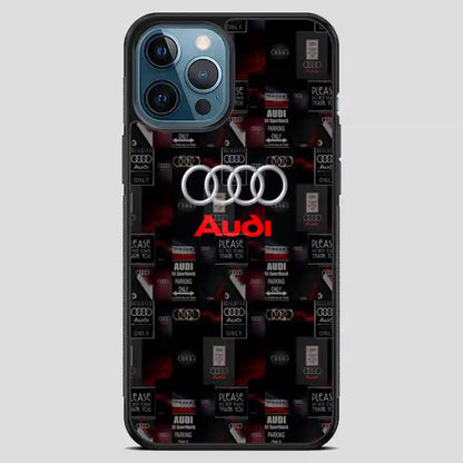 Audi Logo Collage iPhone 12 Pro Max Case