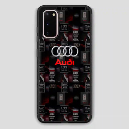 Audi Logo Collage Samsung Galaxy S20 Case