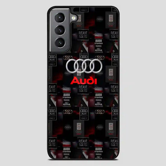 Audi Logo Collage Samsung Galaxy S21 FE Case