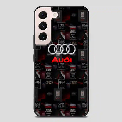 Audi Logo Collage Samsung Galaxy S22 FE Case