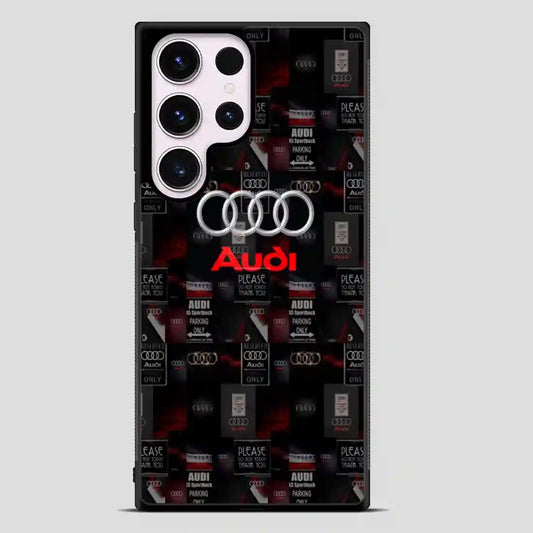 Audi Logo Collage Samsung Galaxy S23 Ultra Case