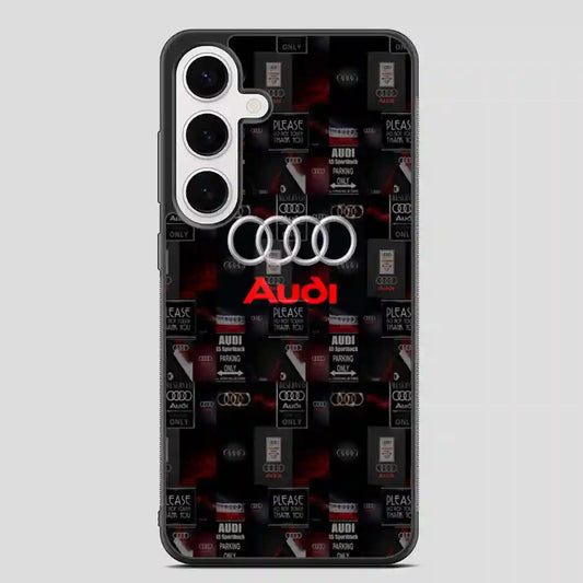 Audi Logo Collage Samsung Galaxy S24 FE Case