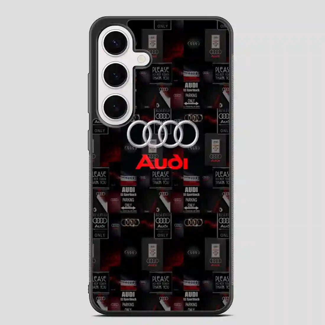 Audi Logo Collage Samsung Galaxy S24 Plus Case