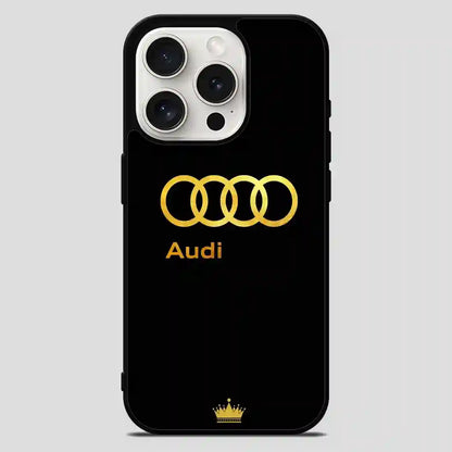 Audi Logo King iPhone 15 Pro Max Case