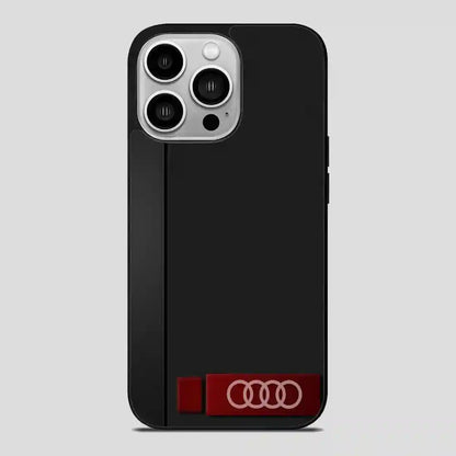 Audi Logo Simple iPhone 14 Pro Case