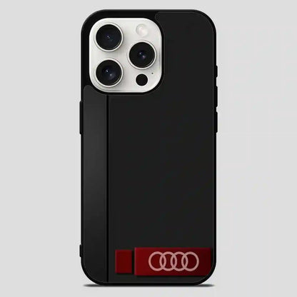 Audi Logo Simple iPhone 15 Pro Max Case