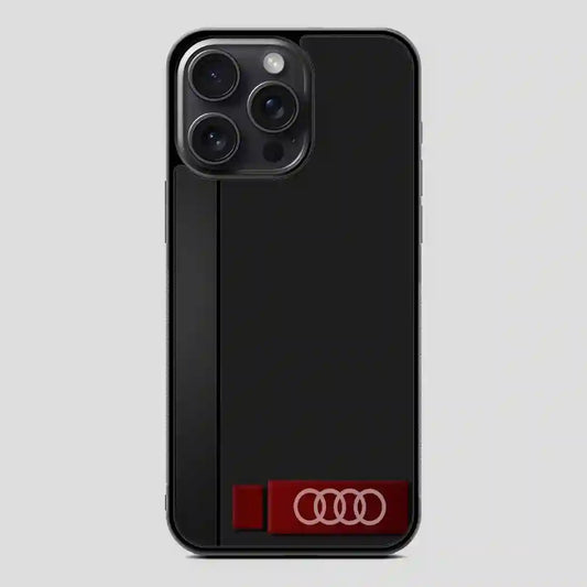 Audi Logo Simple iPhone 15 Pro Case